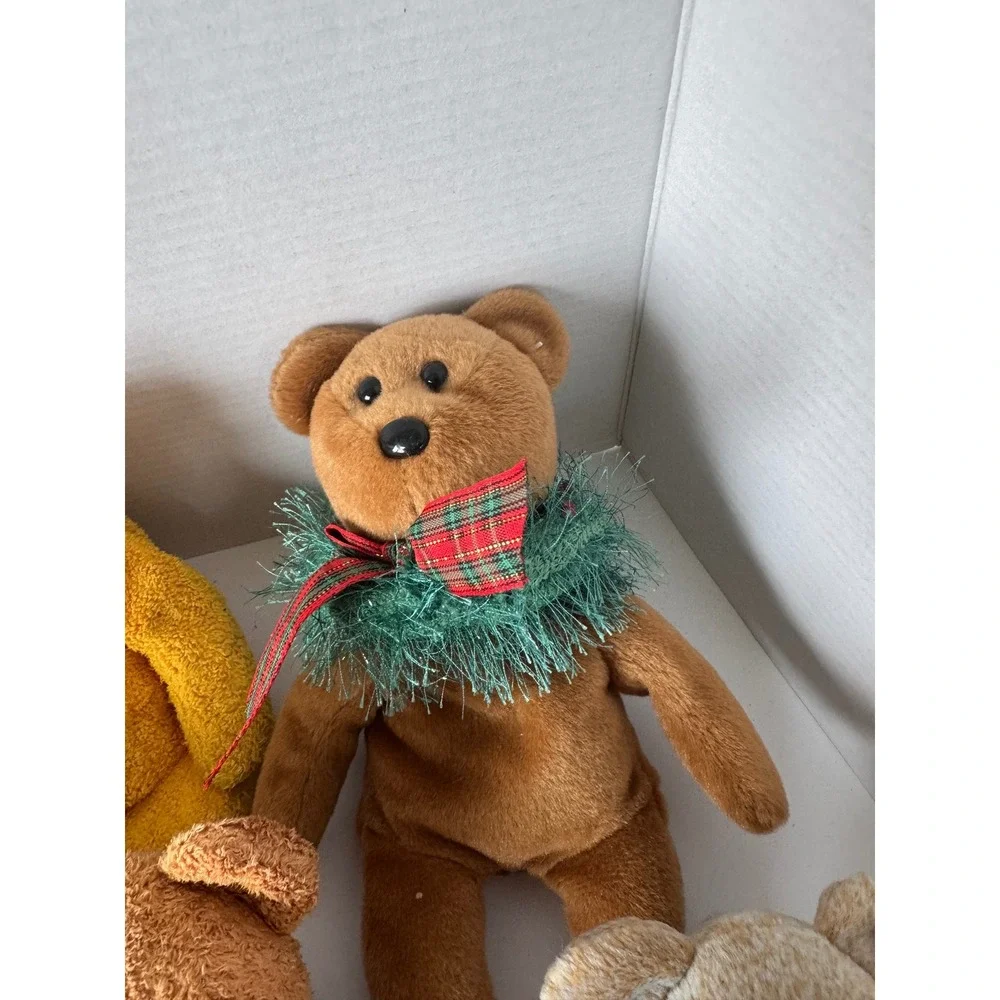 Ty Vintage Beanie‎ Babies Lot 18 Total Bears Glory 10th Anniversary 9lbs Mixed